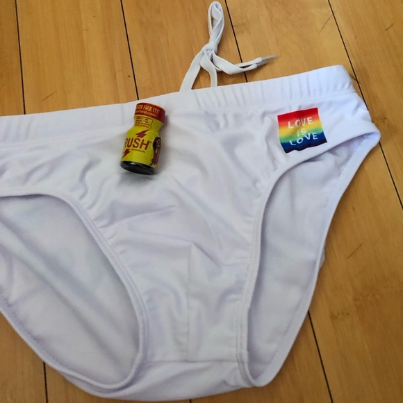 34-36” PRIDE SWIM BRIEF - Picture 7 of 8